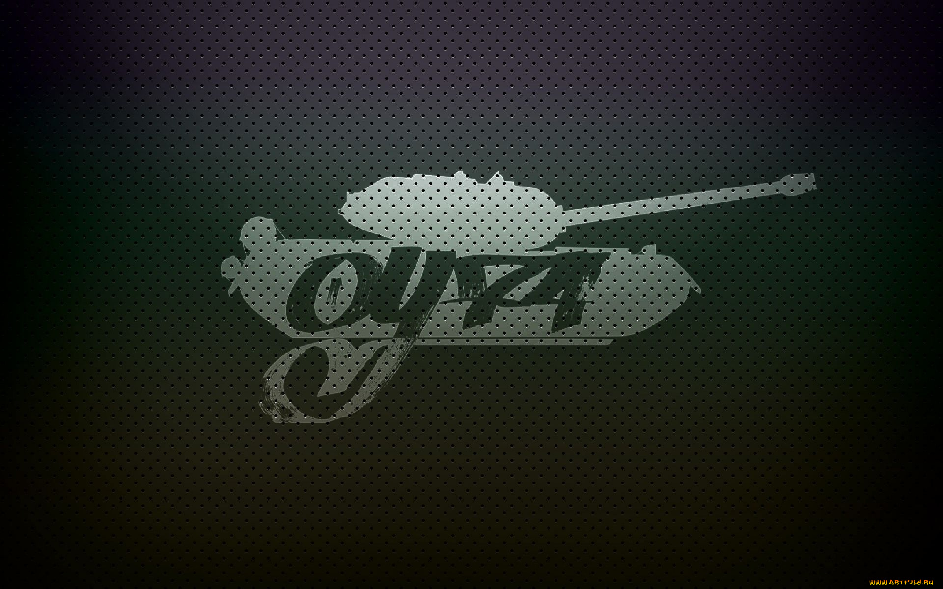 рисованные, минимализм, танк