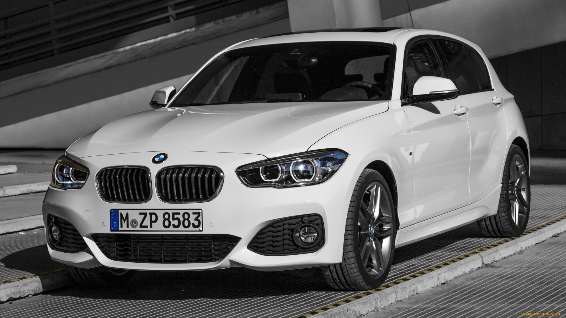 2015, bmw, 125i, m, sport, автомобили, bmw, белый, металлик