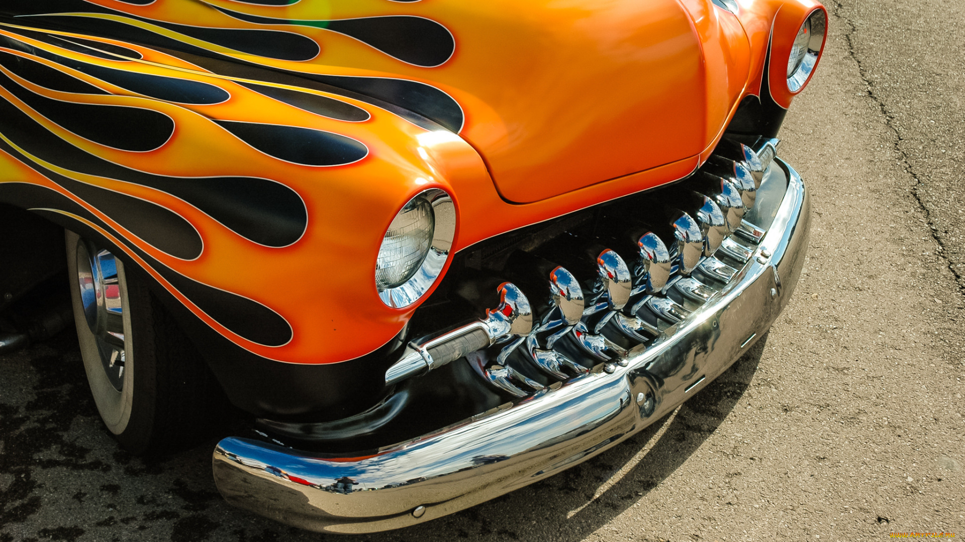 автомобили, фрагменты, автомобиля, передок, классика, автомобиль, ретро