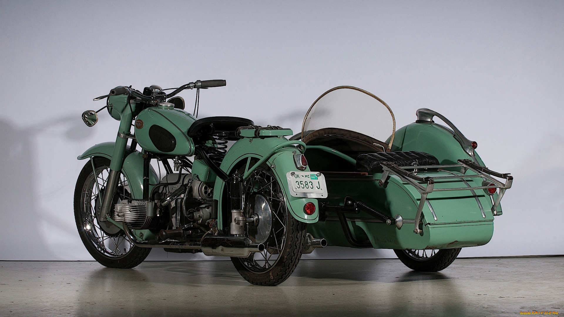 мотоциклы, мотоциклы, с, коляской, zundapp