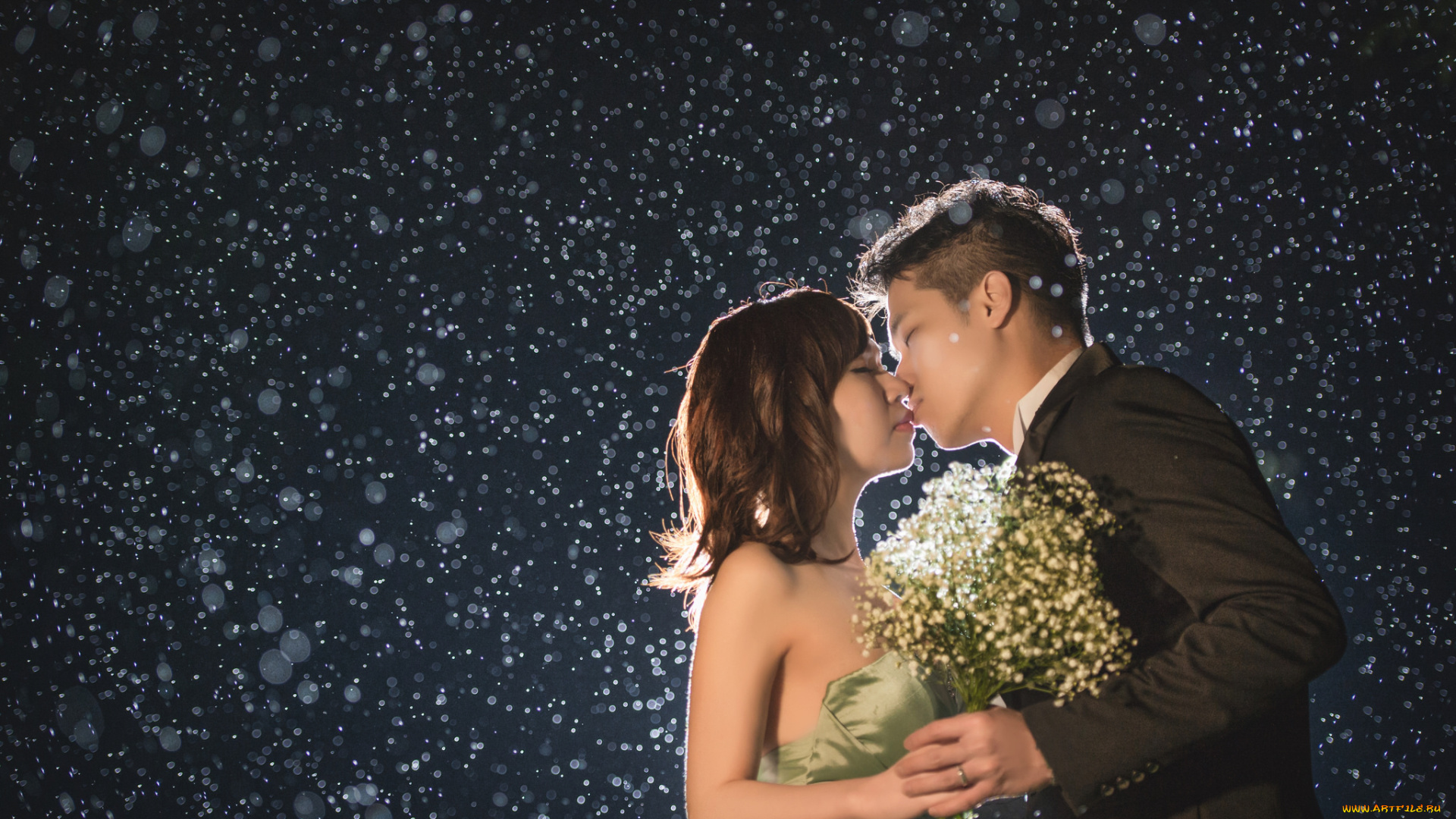 разное, мужчина, женщина, парень, любовь, поцелуй, свадьба, девушка