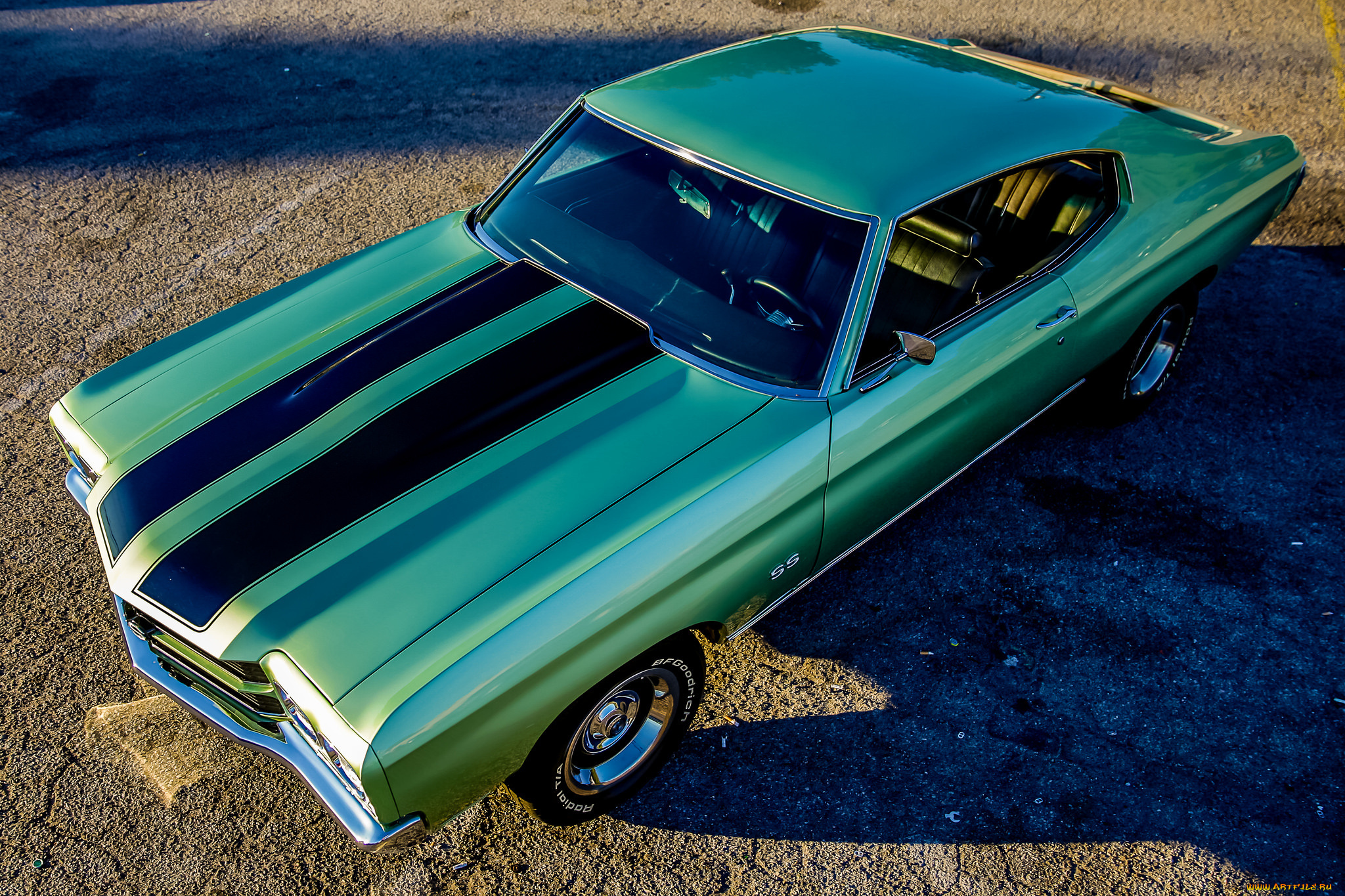 автомобили, chevrolet, ss, chevelle, ретро, классика, мускул, кар