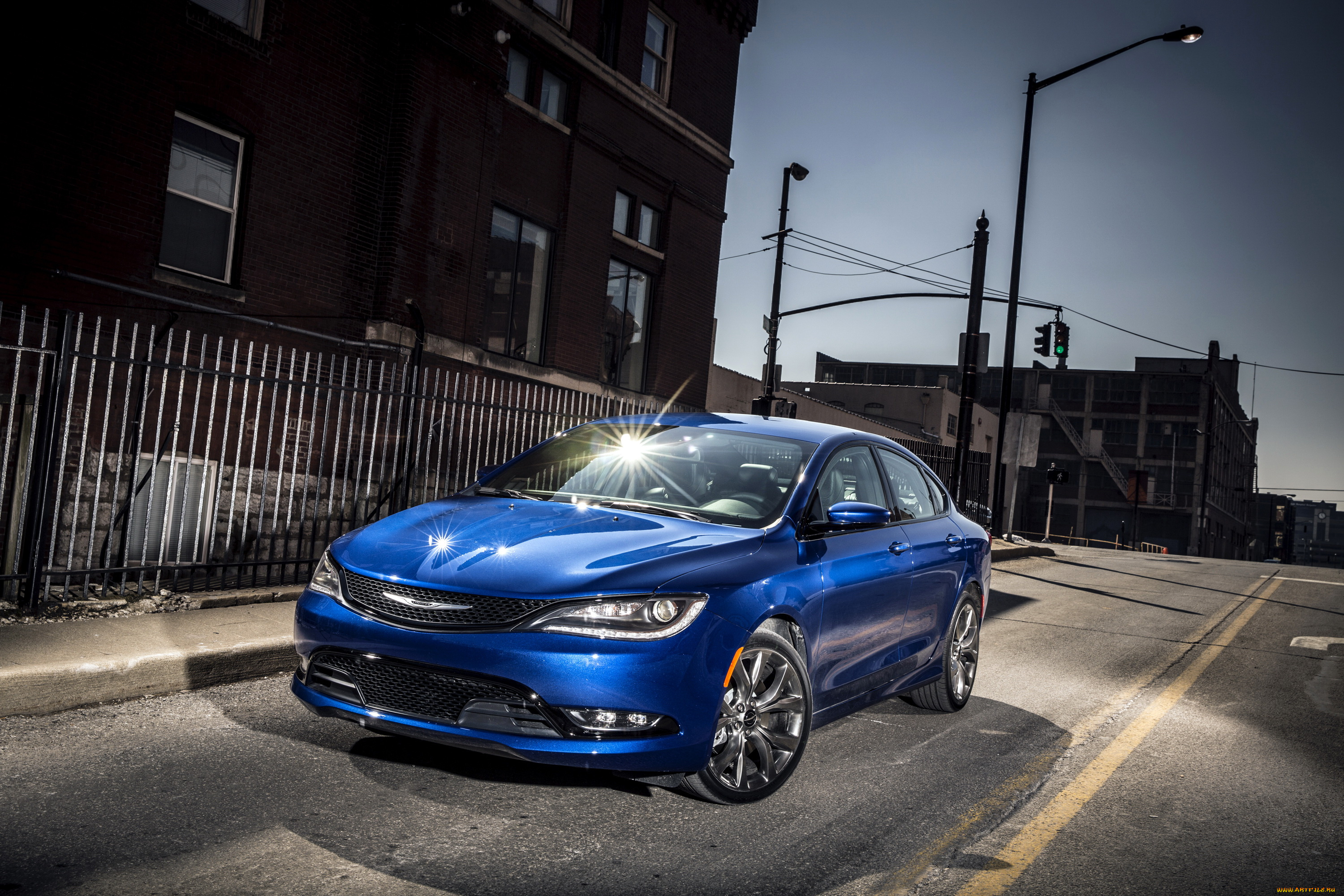 2015, chrysler, 200, s, автомобили, chrysler, металлик, голубой