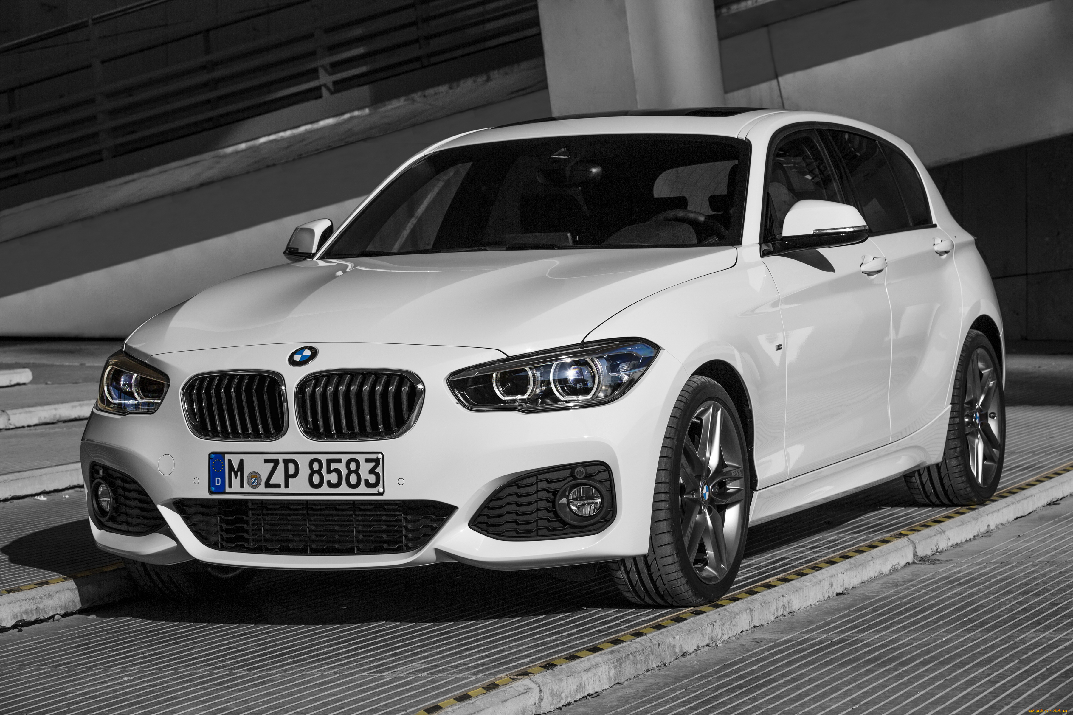 2015, bmw, 125i, m, sport, автомобили, bmw, белый, металлик