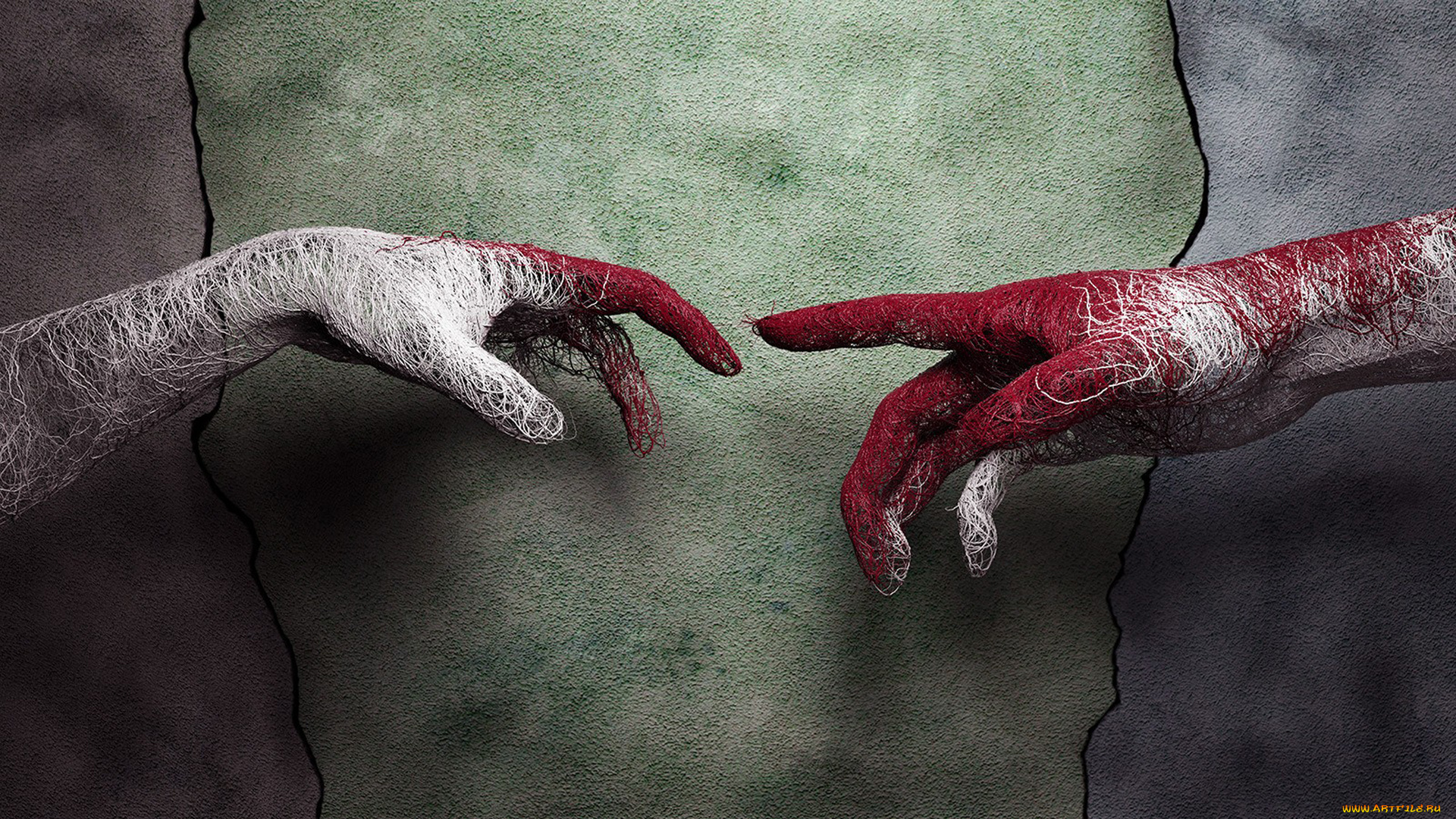 3д, графика, романтика, , romantics, прикосновение, руки