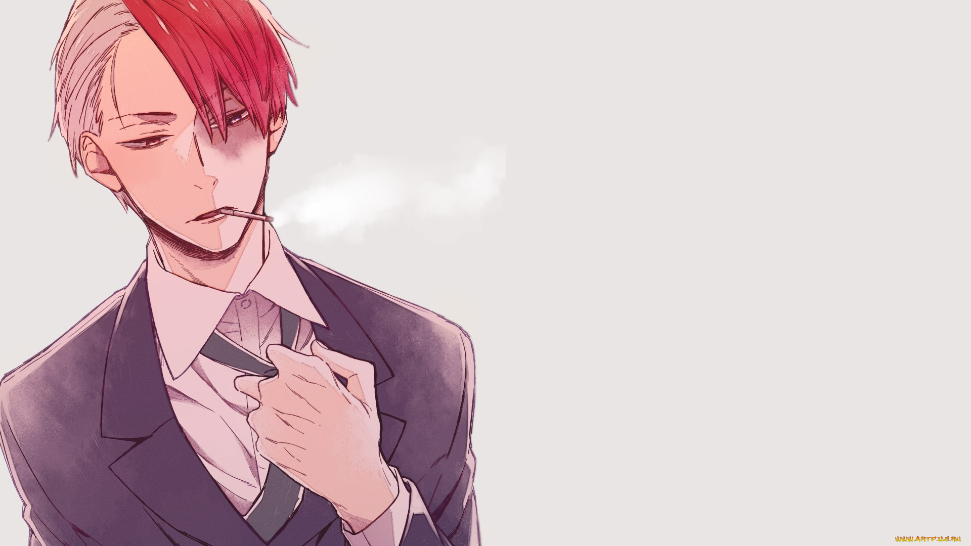 аниме, boku, no, hero, academia, todoroki, shouto