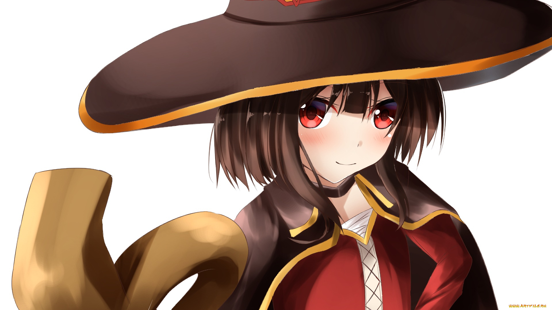 аниме, kono, subarashii, sekai, ni, shukufuku, wo, взгляд, фон, девушка