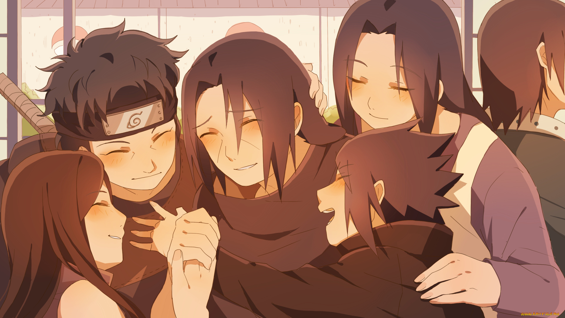 аниме, naruto, uchiha, clan
