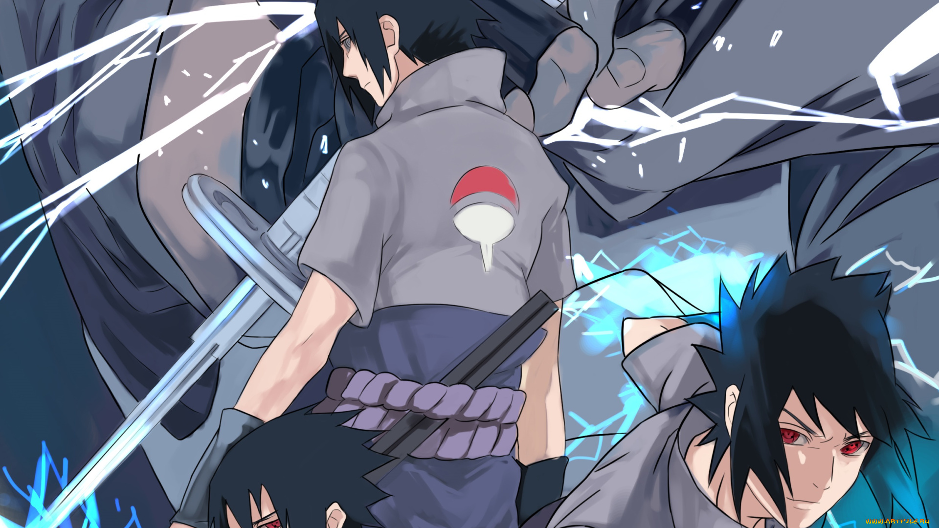 аниме, naruto, uchiha, sasuke