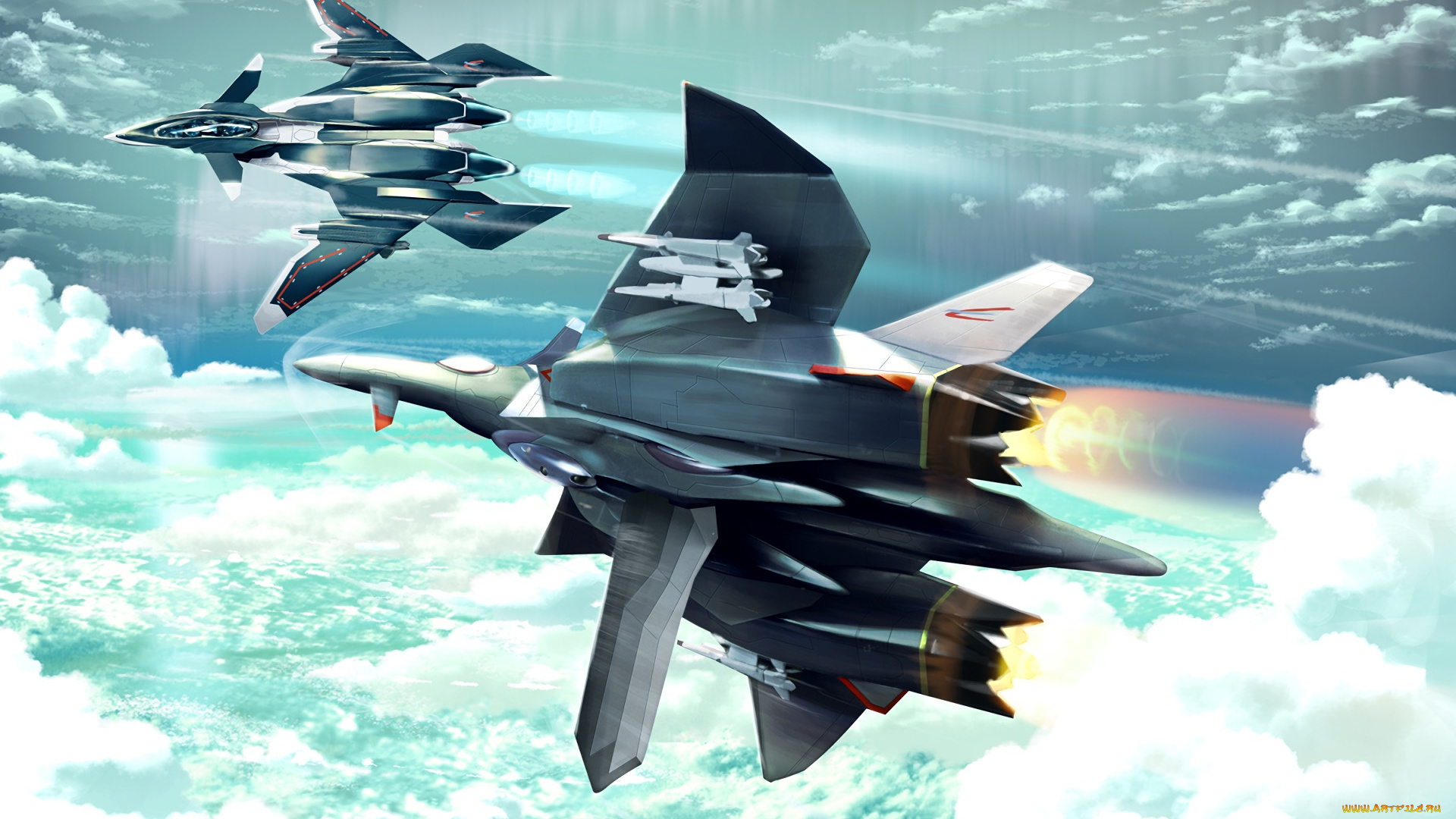 аниме, оружие, , техника, , технологии, самолеты, полет