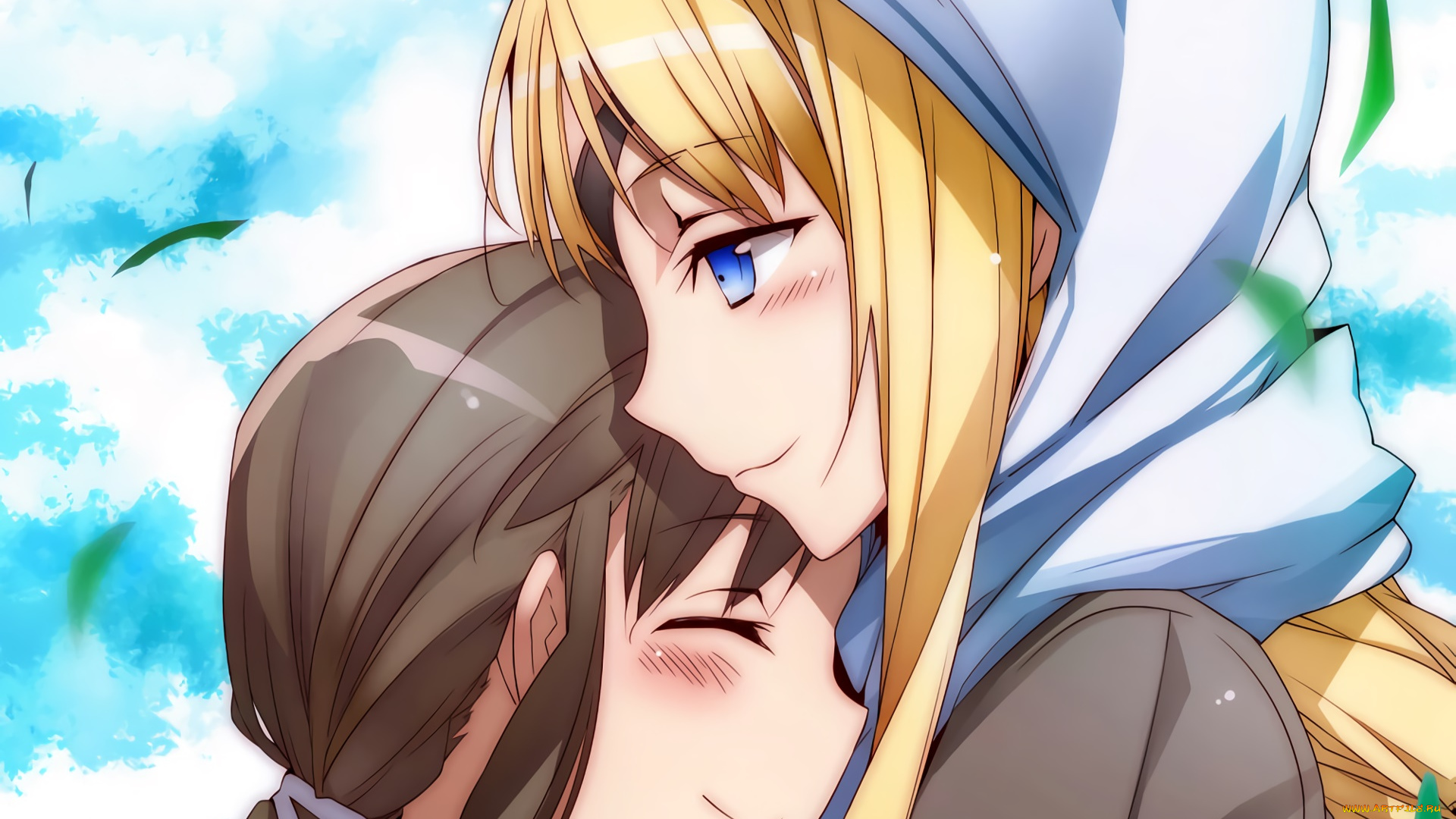 аниме, sword, art, online, фон, взгляд, девушка