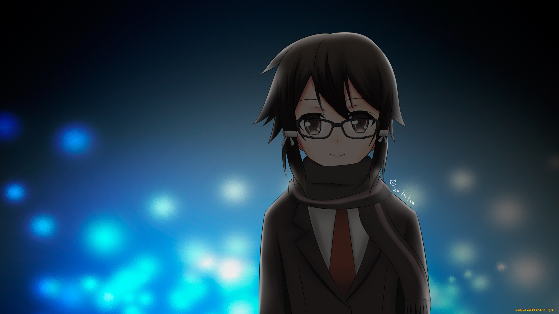 аниме, sword, art, online, взгляд, фон, девушка