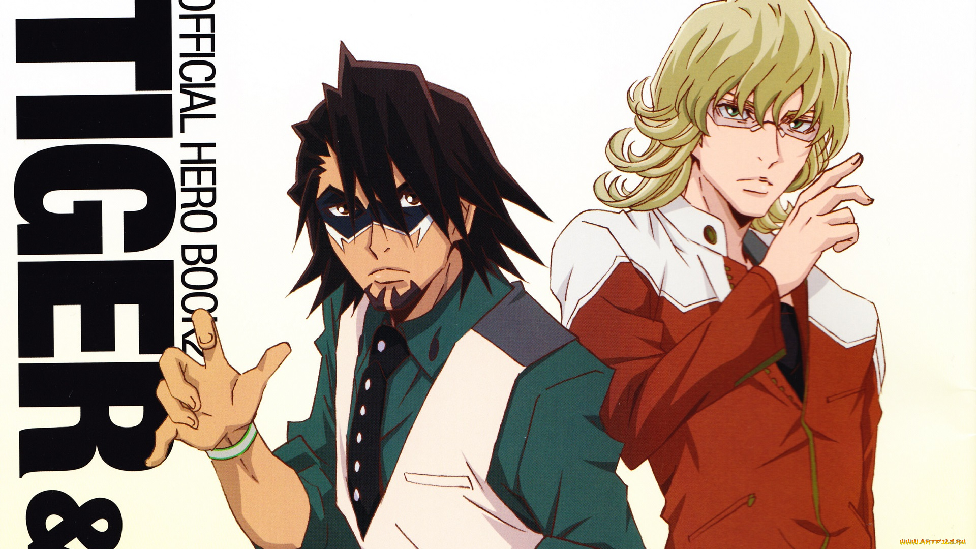 аниме, tiger, and, bunny, котецу, барнаби