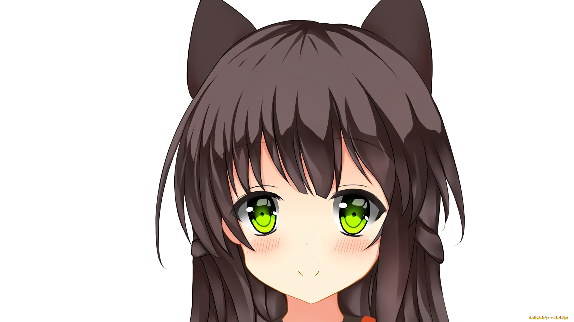 аниме, urara, meirochou, взгляд, девушка, фон