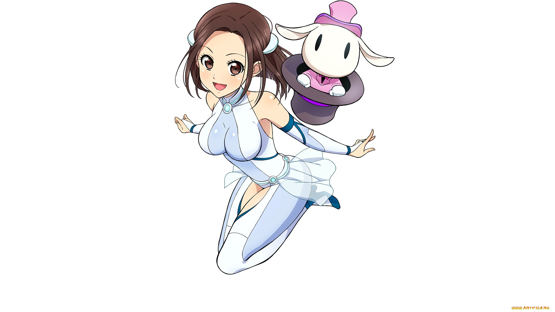 nazo, no, kanojo, x, аниме, фон, взгляд, девушка