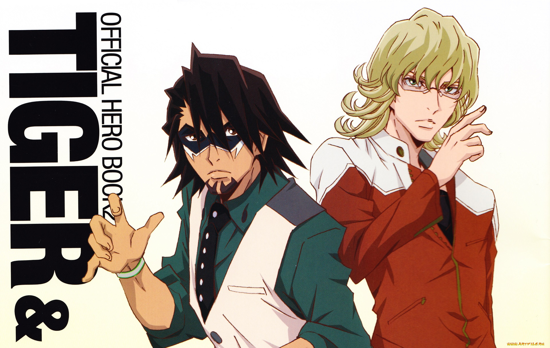 аниме, tiger, and, bunny, котецу, барнаби