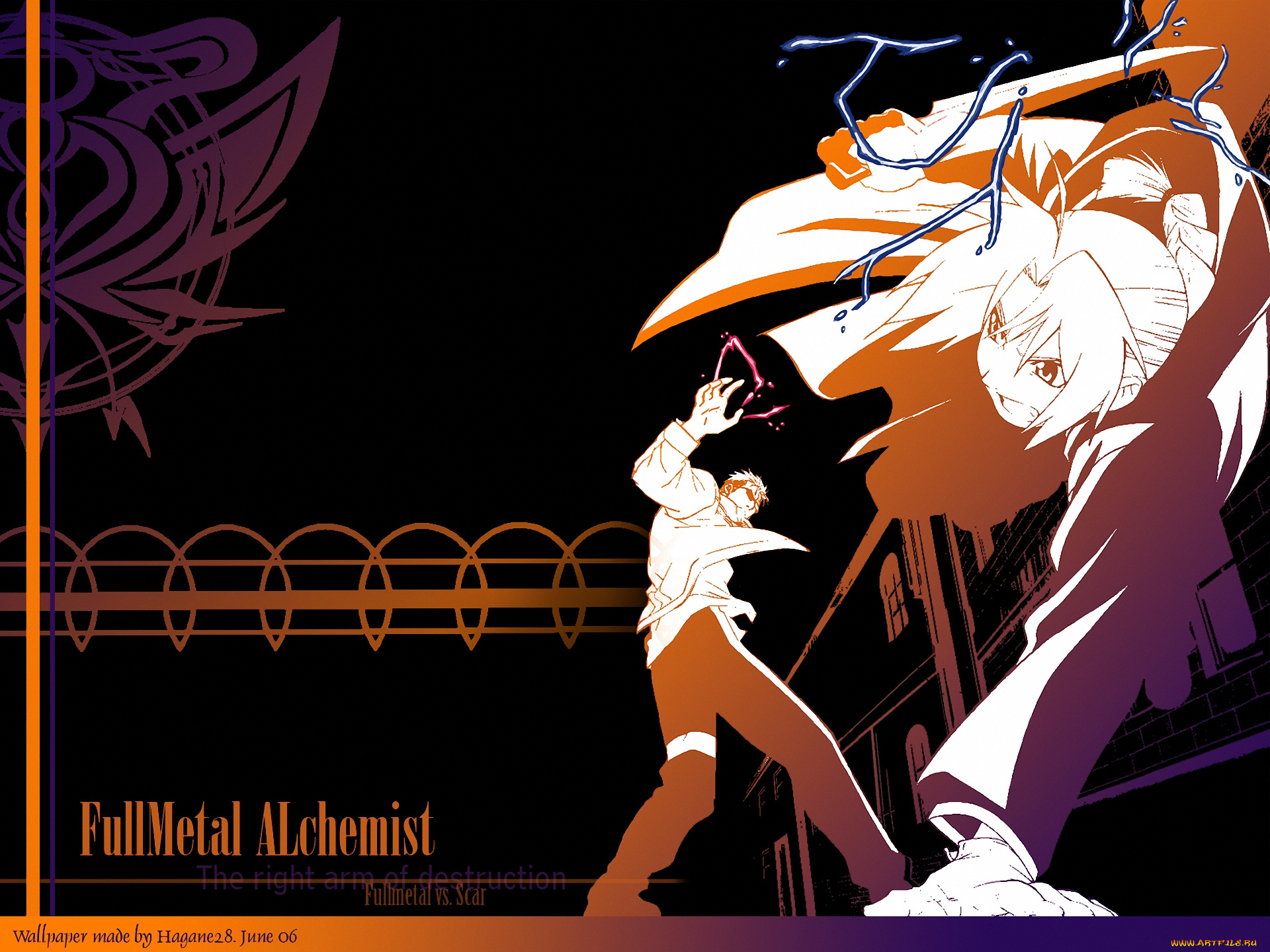 аниме, fullmetal, alchemist, алхимик, elric, edward, шрам, scar, парень, ученый