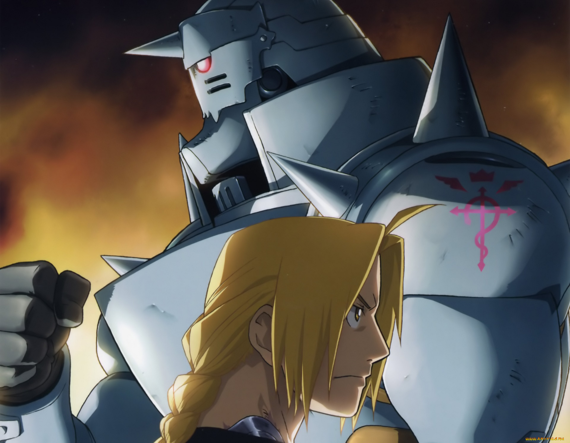 аниме, fullmetal, alchemist, стальной, алхиик