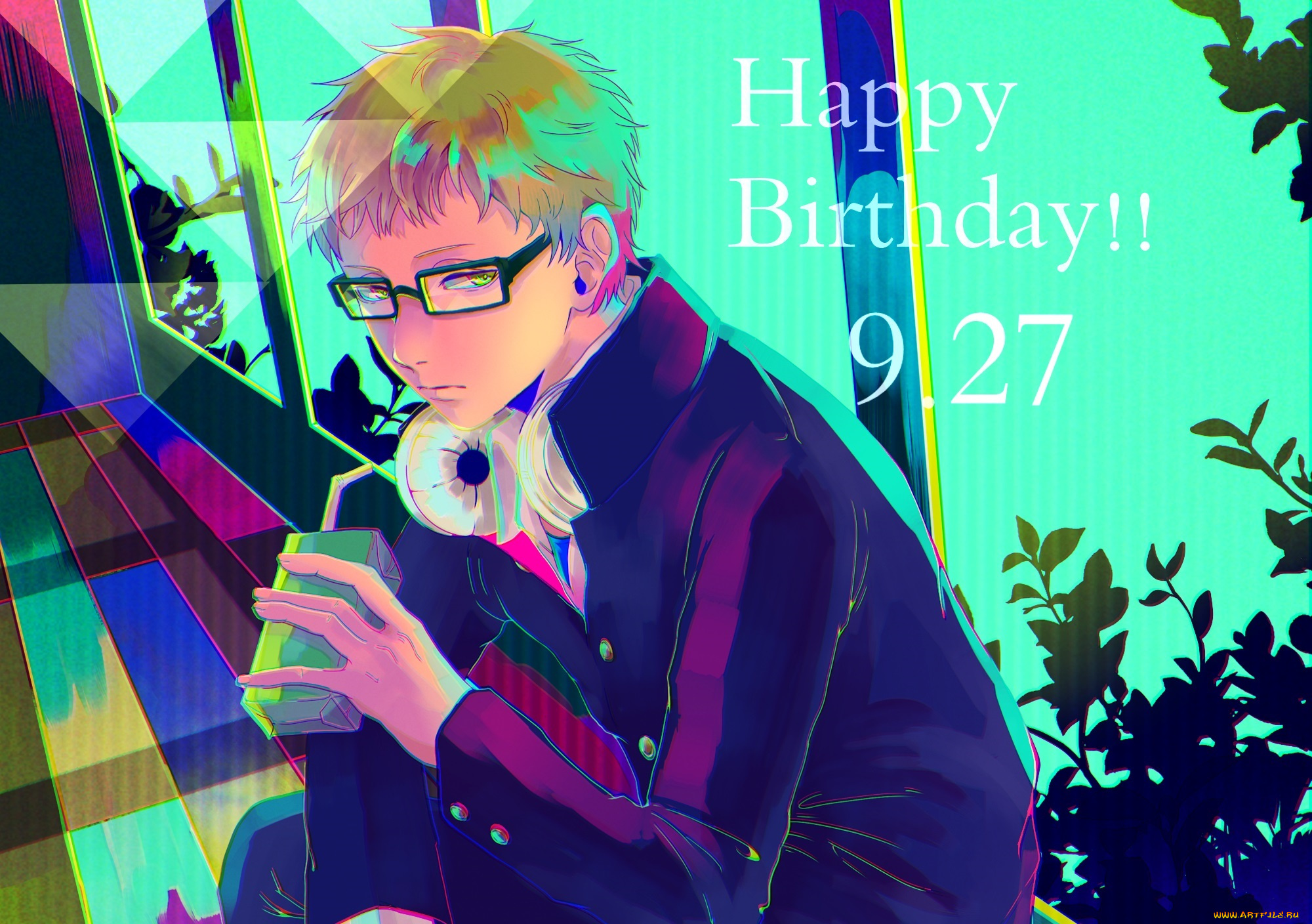 аниме, haikyuu, tsukishima, kei