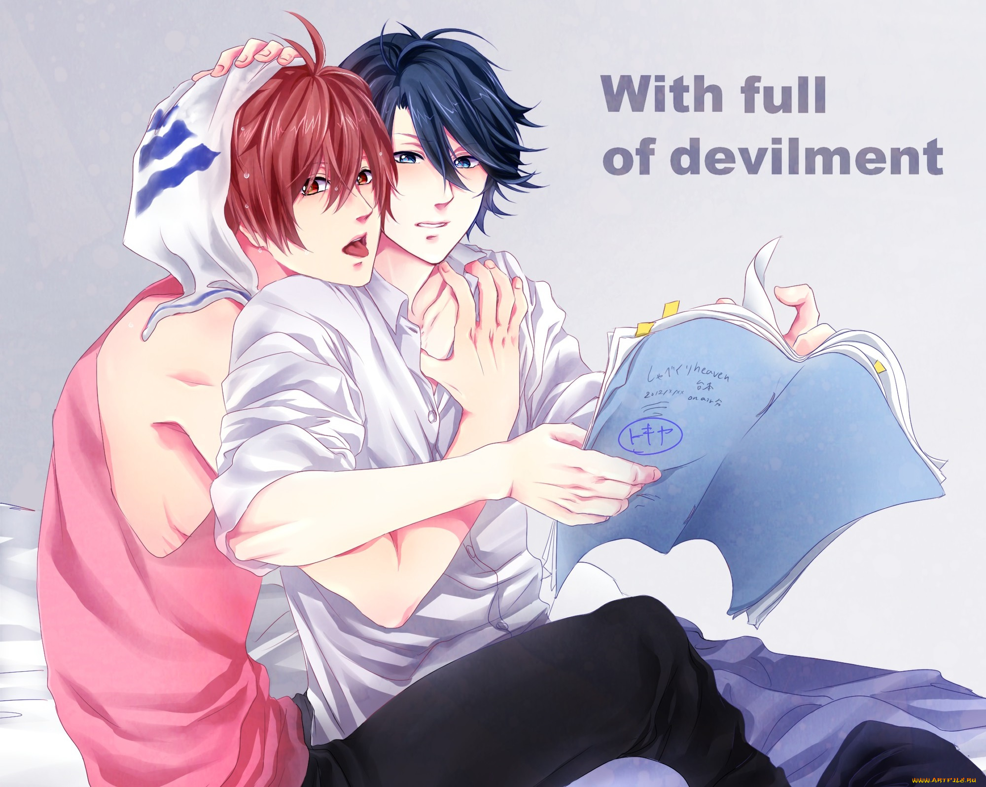 аниме, uta, no, prince-sama, парни