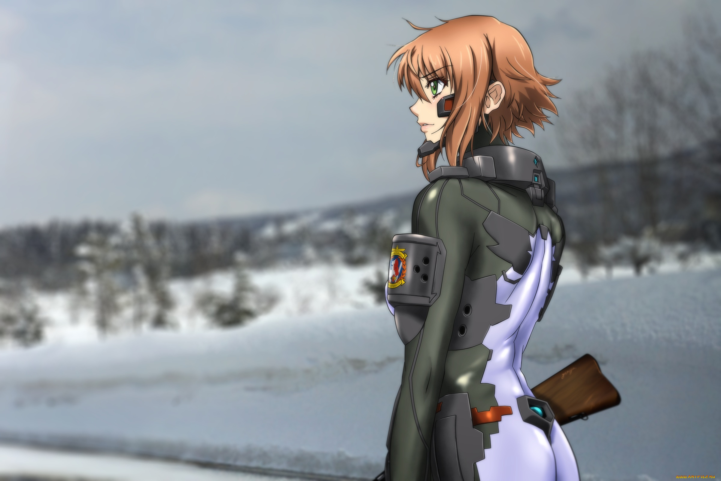 аниме, muv-luv, alternative, , total, eclipse, anett, hosenfeld