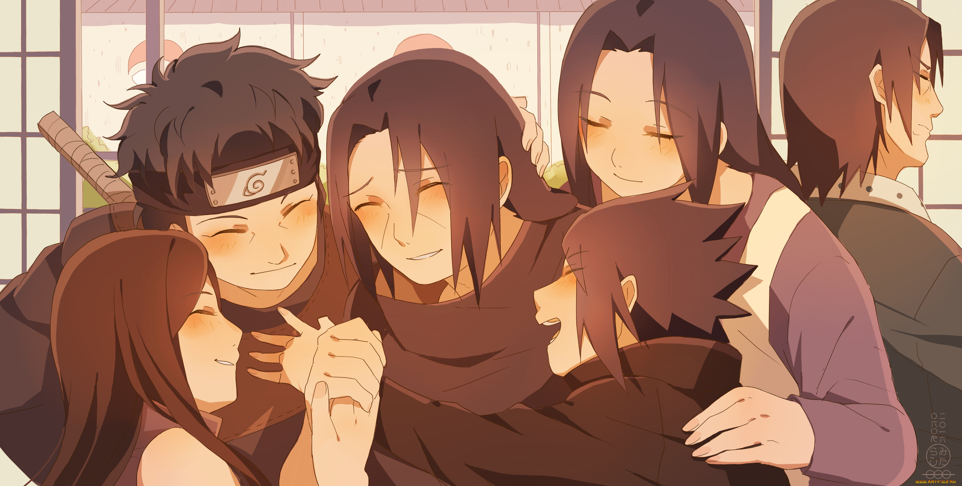 аниме, naruto, uchiha, clan