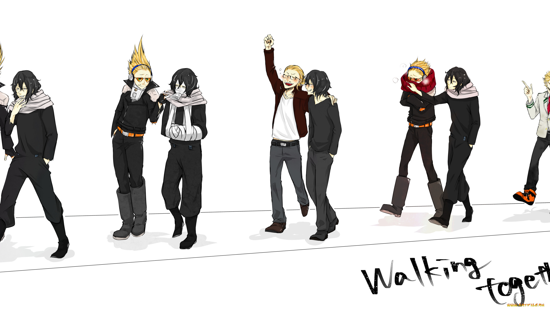 аниме, boku, no, hero, academia, boku, no, hero, academia, present, mic, aizawa, shouta