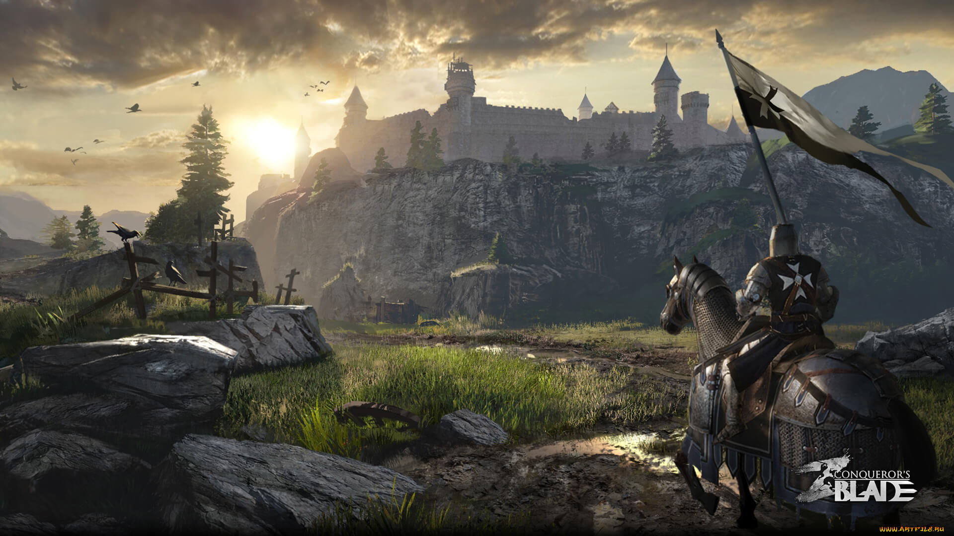 conqueror`s, blade, видео, игры, онлайн, action, ролевая, conqueror's, blade