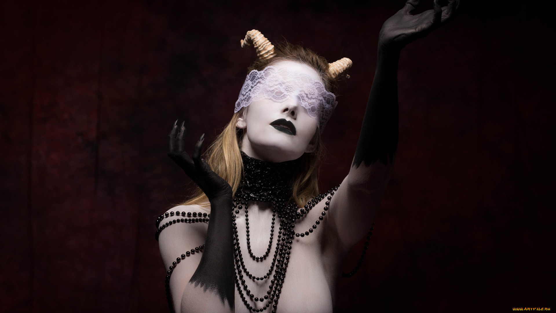 девушки, -unsort, , креатив, демон