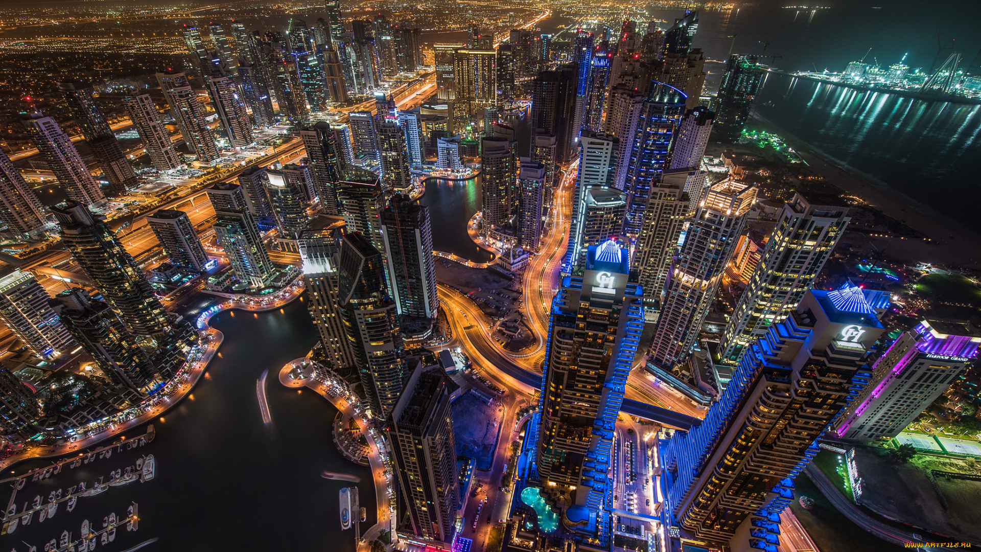 dubai, города, дубай, , оаэ, простор