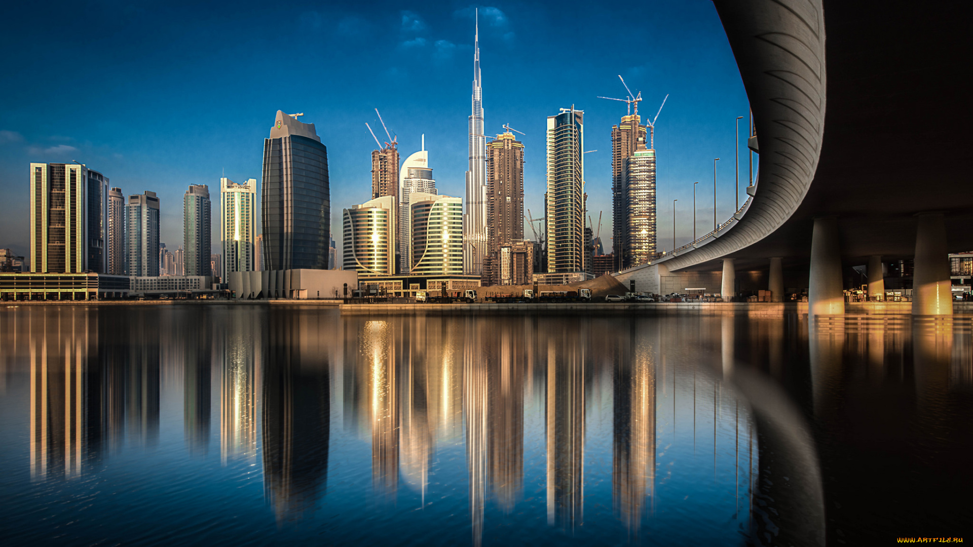 dubai, города, дубай, , оаэ, простор