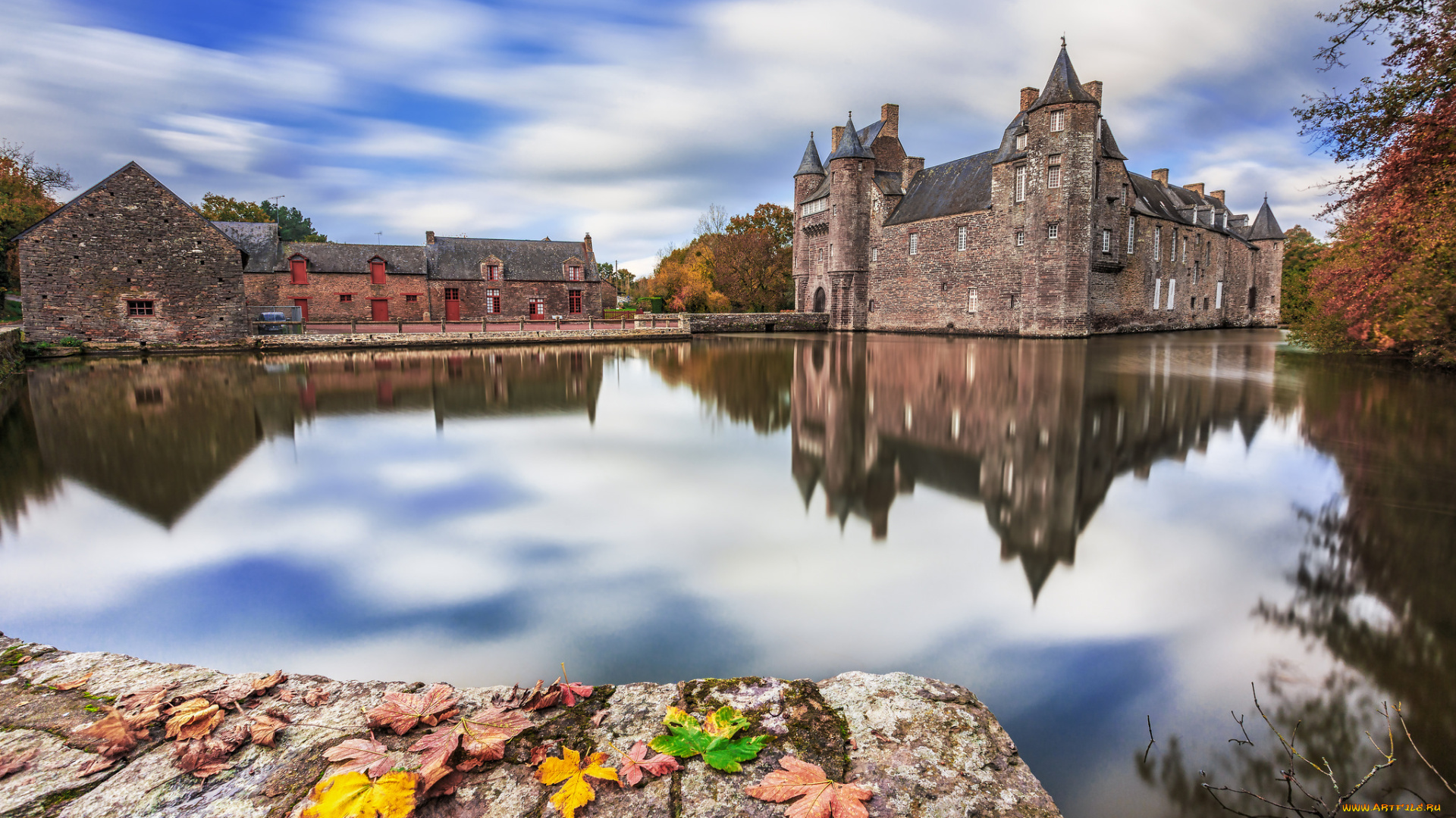 города, -, дворцы, , замки, , крепости, озеро