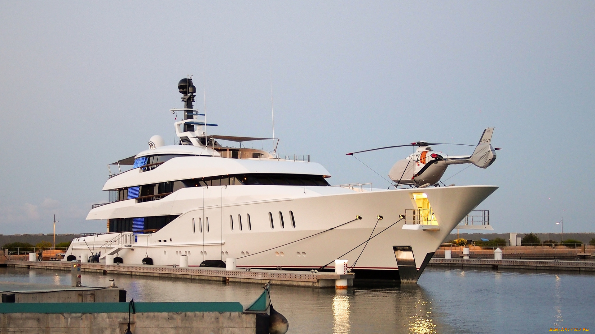 корабли, Яхты, суперяхта