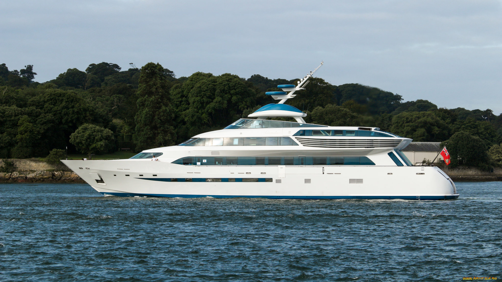 корабли, Яхты, суперяхта