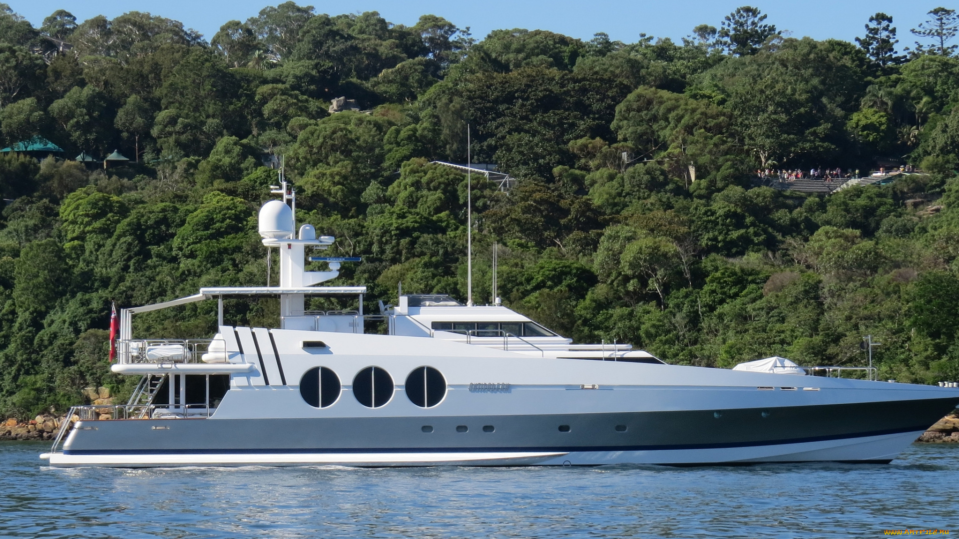 корабли, Яхты, суперяхта