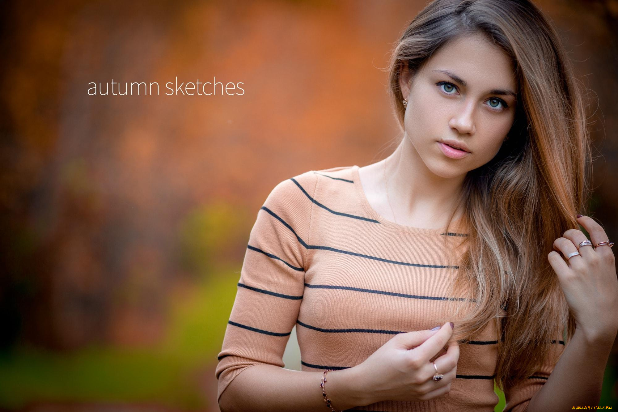 девушки, -unsort, , блондинки, , светловолосые, браслет, кольца, свитер, блондинка, осень