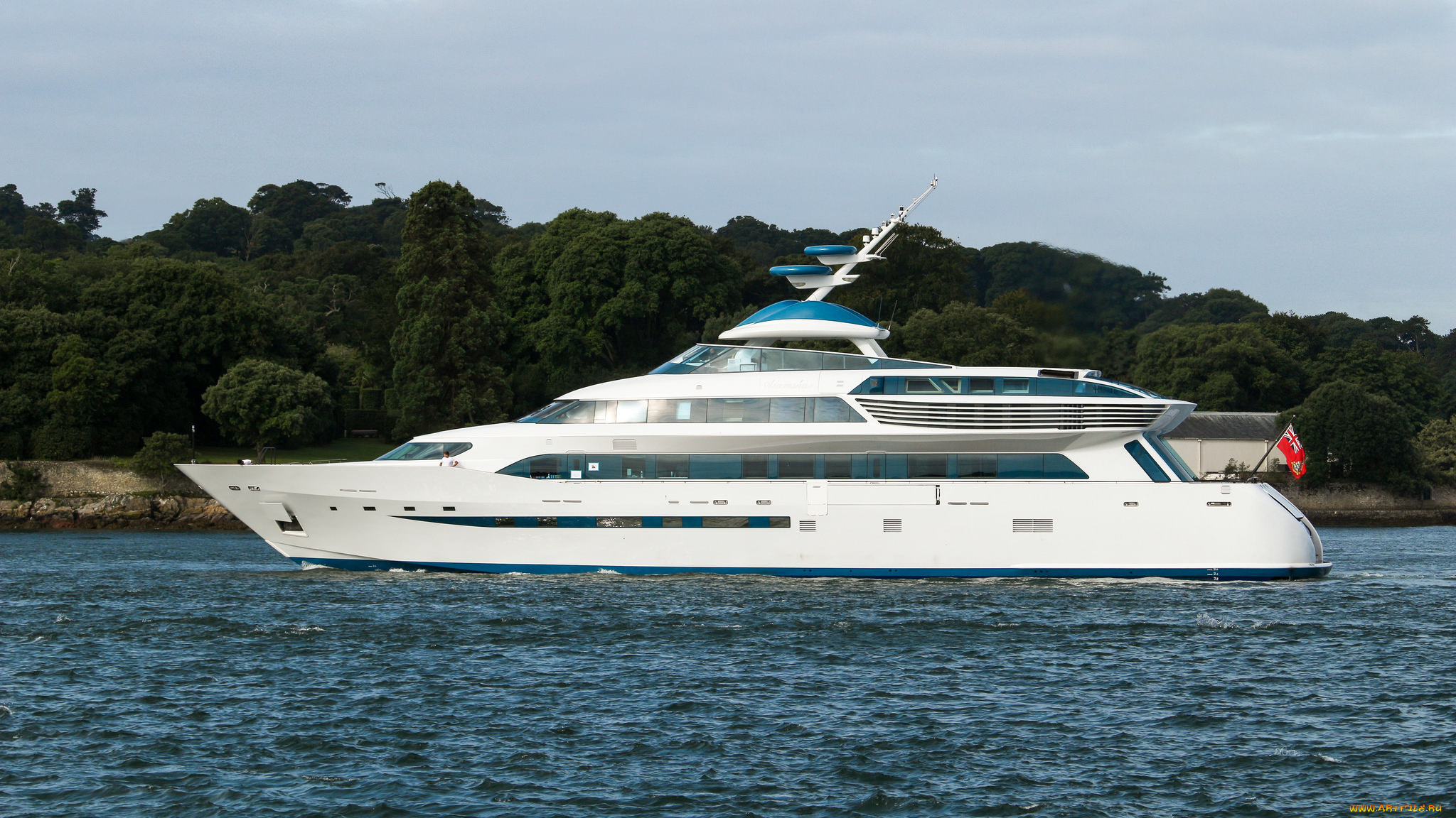 корабли, Яхты, суперяхта