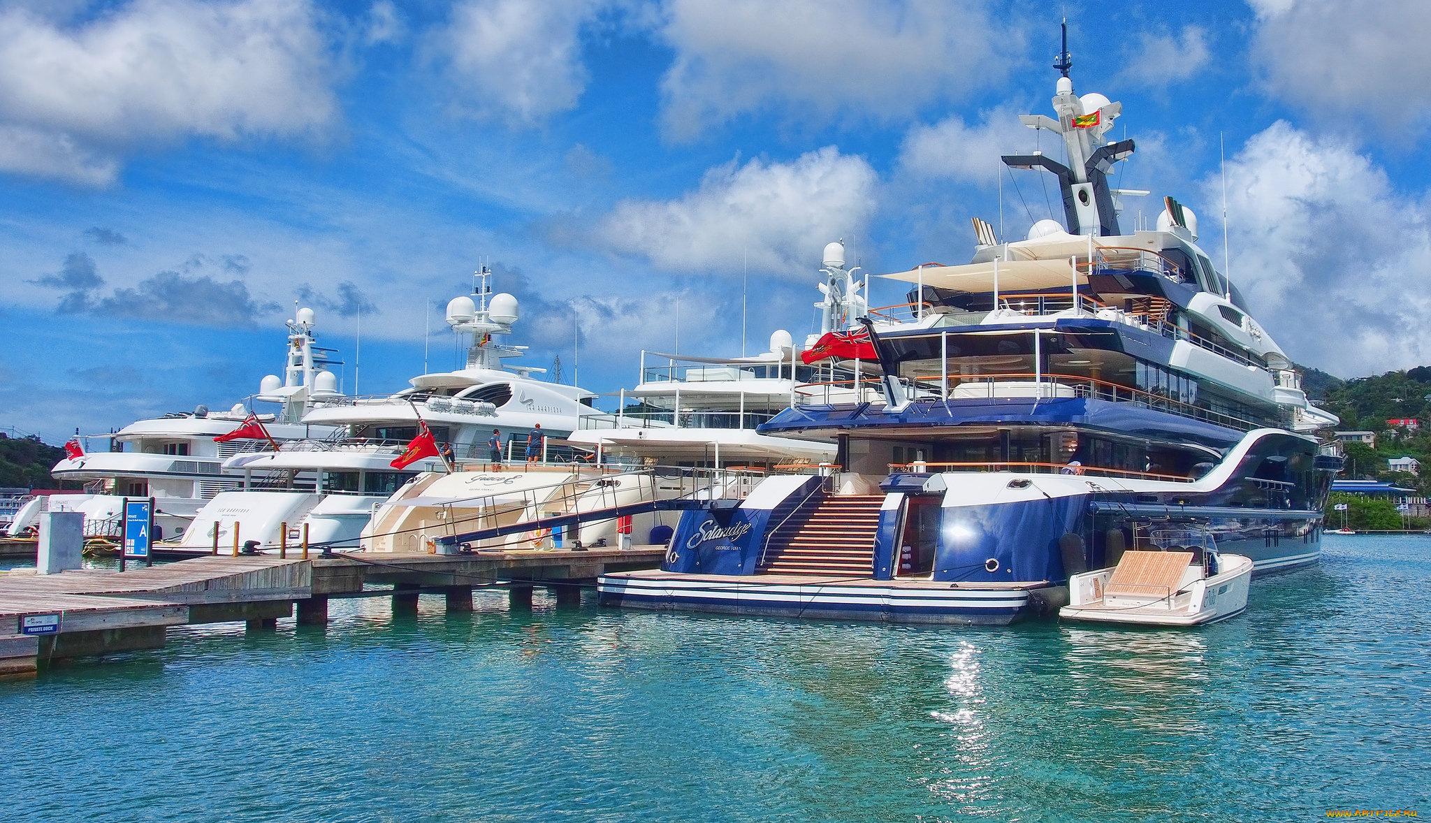 корабли, Яхты, суперяхта