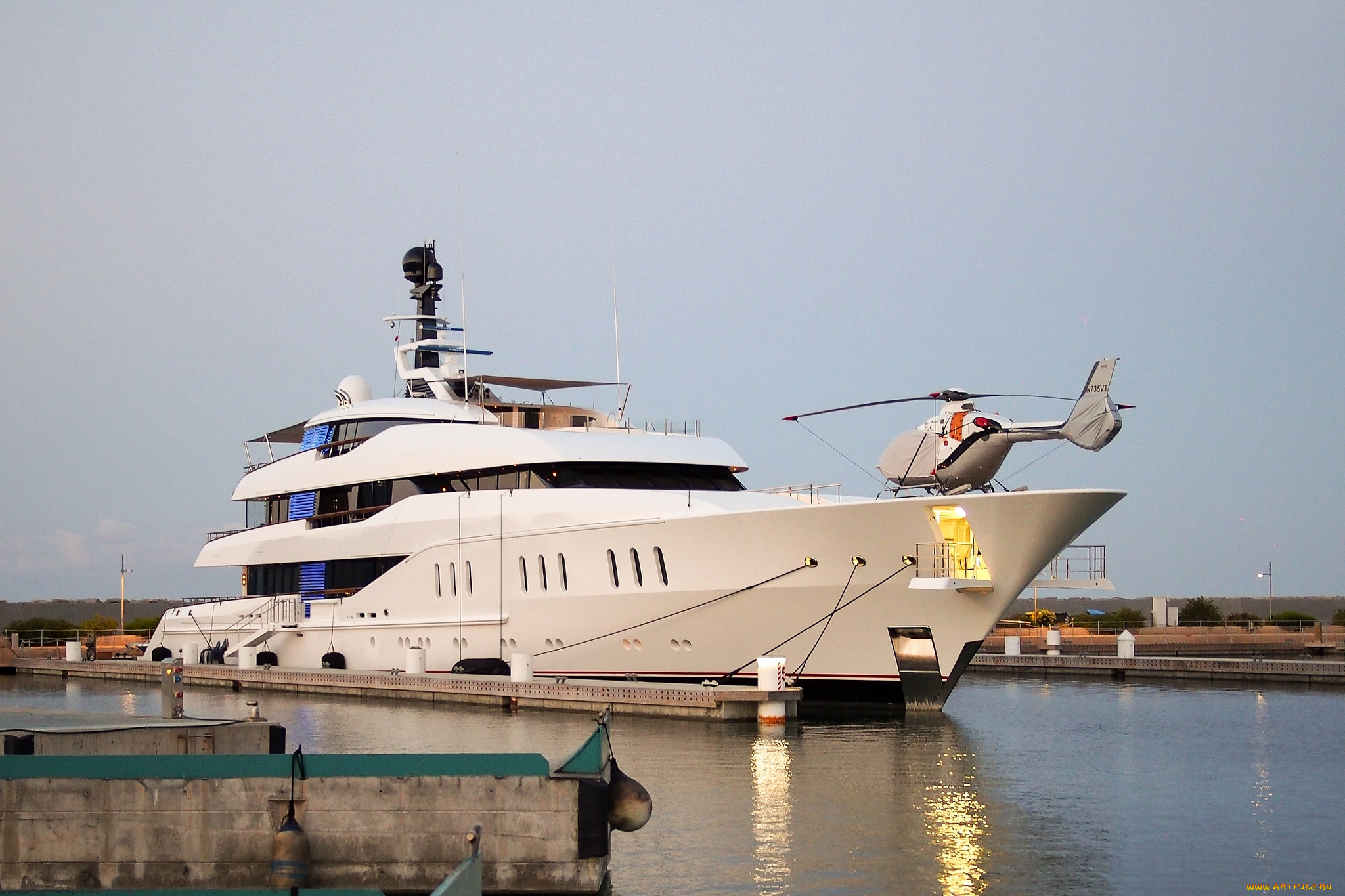 корабли, Яхты, суперяхта