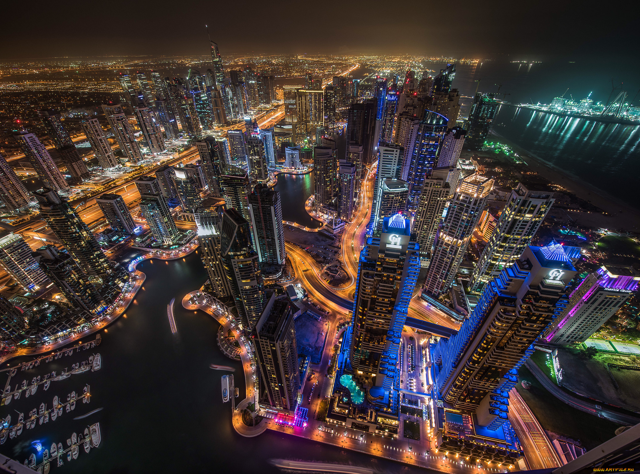 dubai, города, дубай, , оаэ, простор