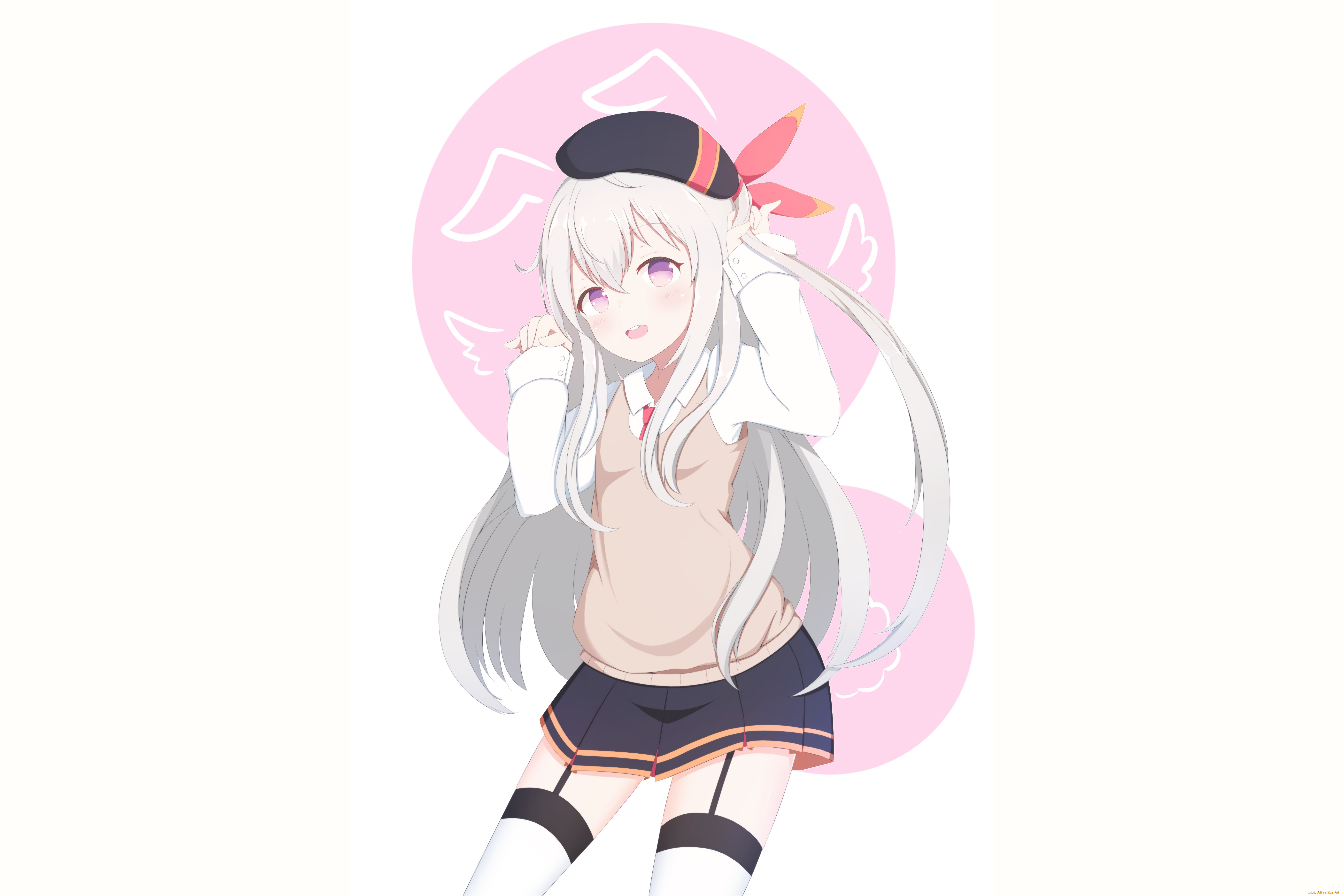 аниме, girls, frontline, девушка, взгляд, фон