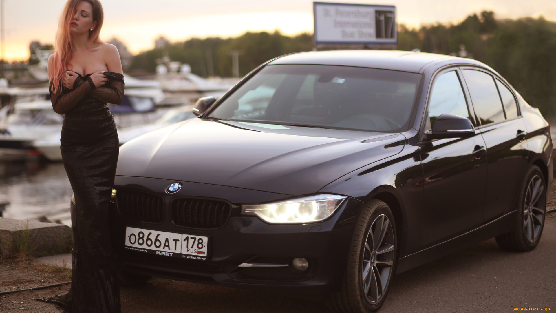 автомобили, -авто, с, девушками, авто, девушка