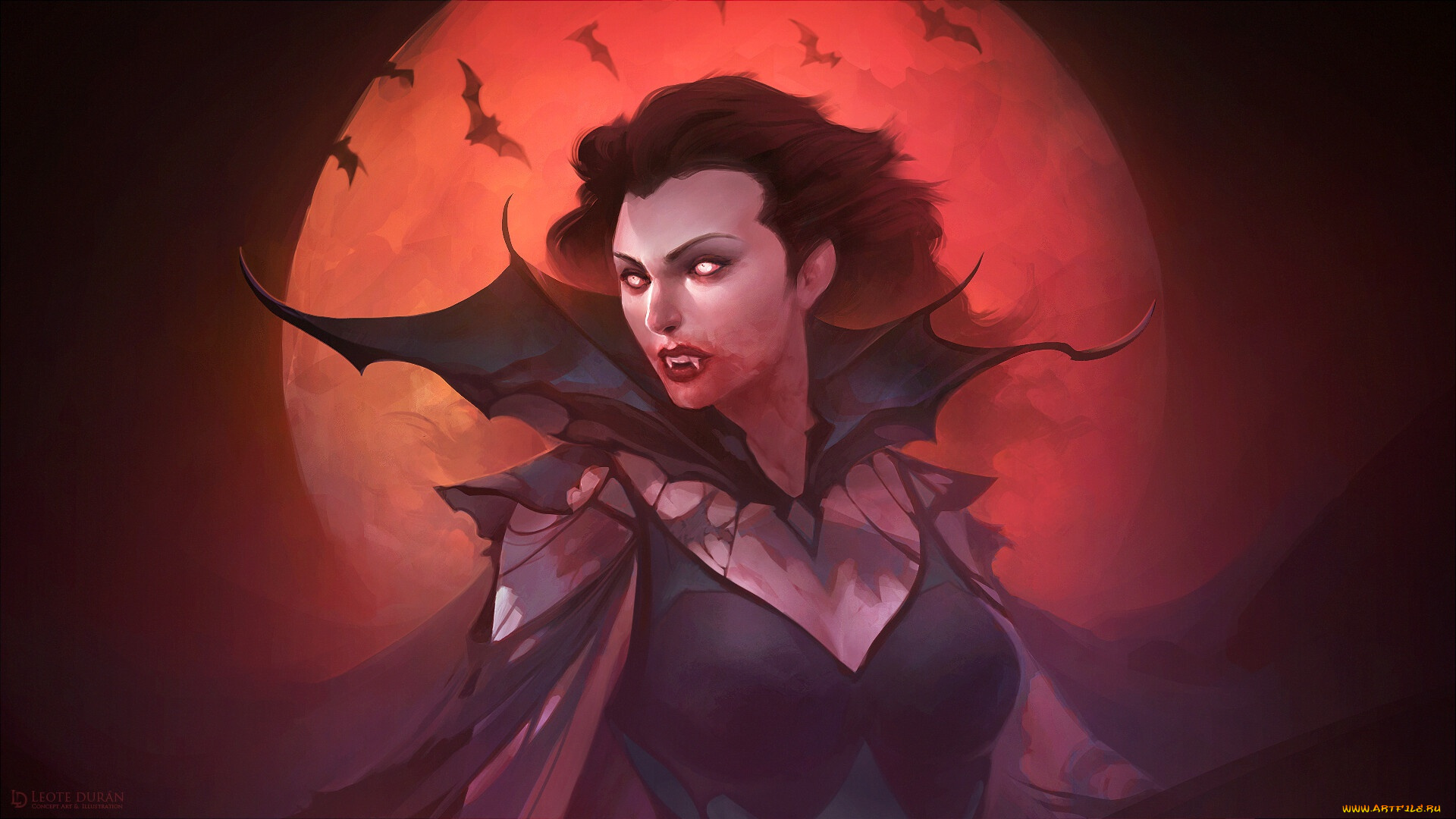 фэнтези, вампиры, вампирша