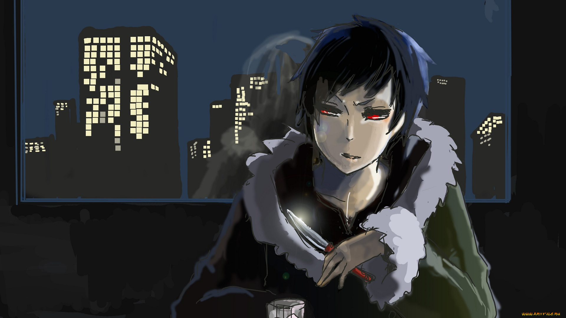 аниме, durarara, orihara, izaya, изая, орихара