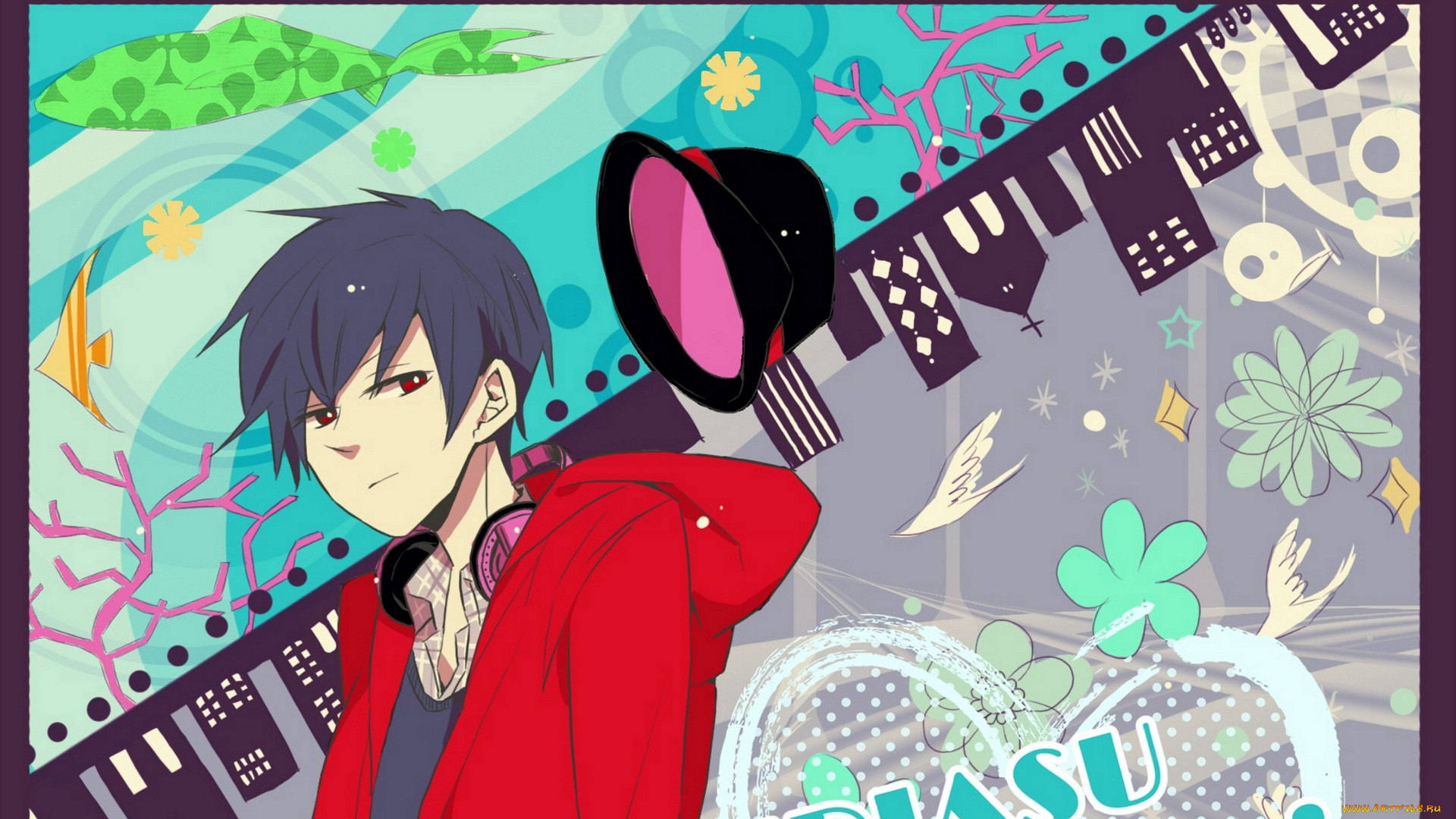 аниме, ensemble, stars, ансамбль, звёзд