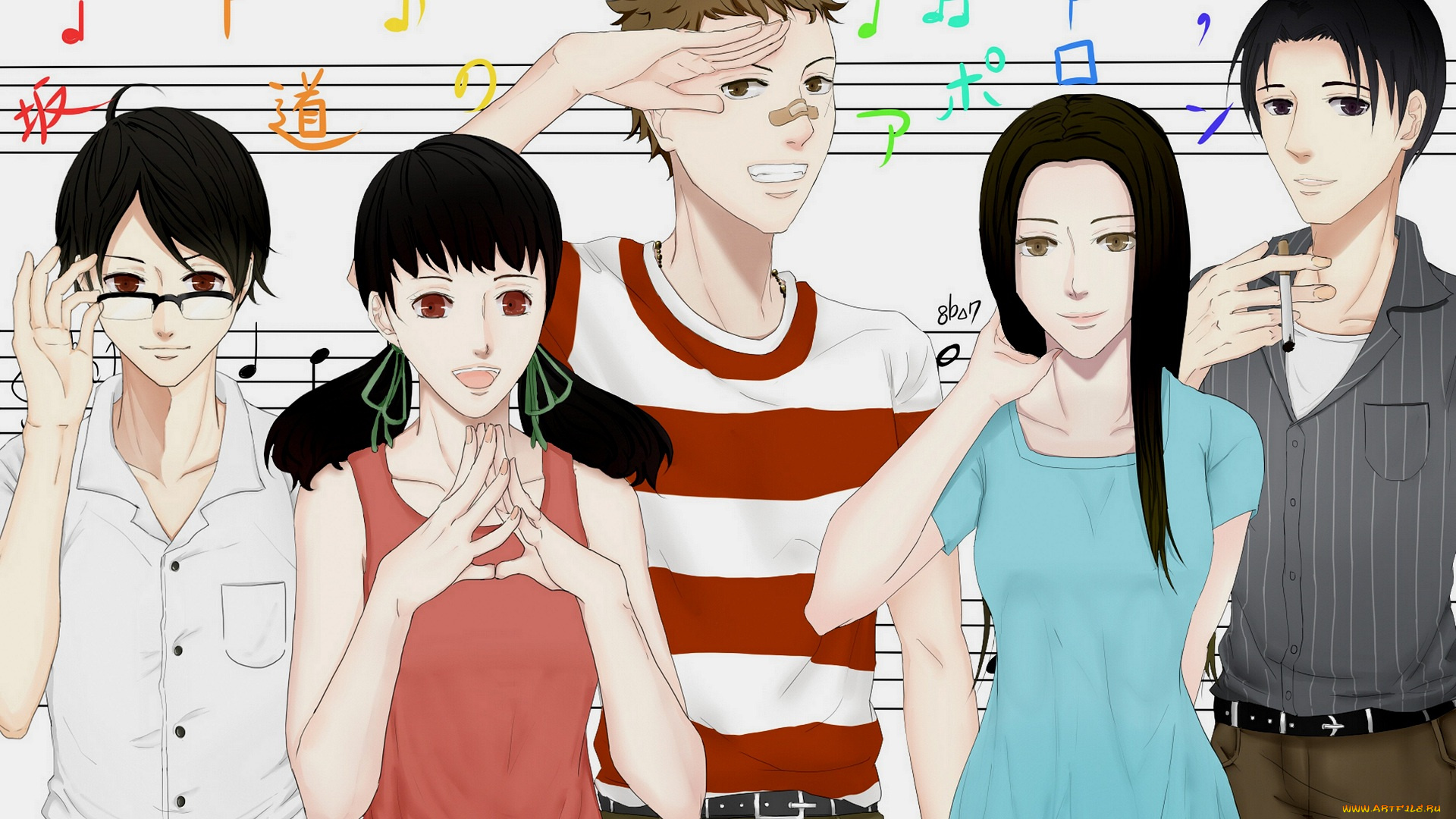 аниме, kids, on, the, slope, kids, on, the, slope