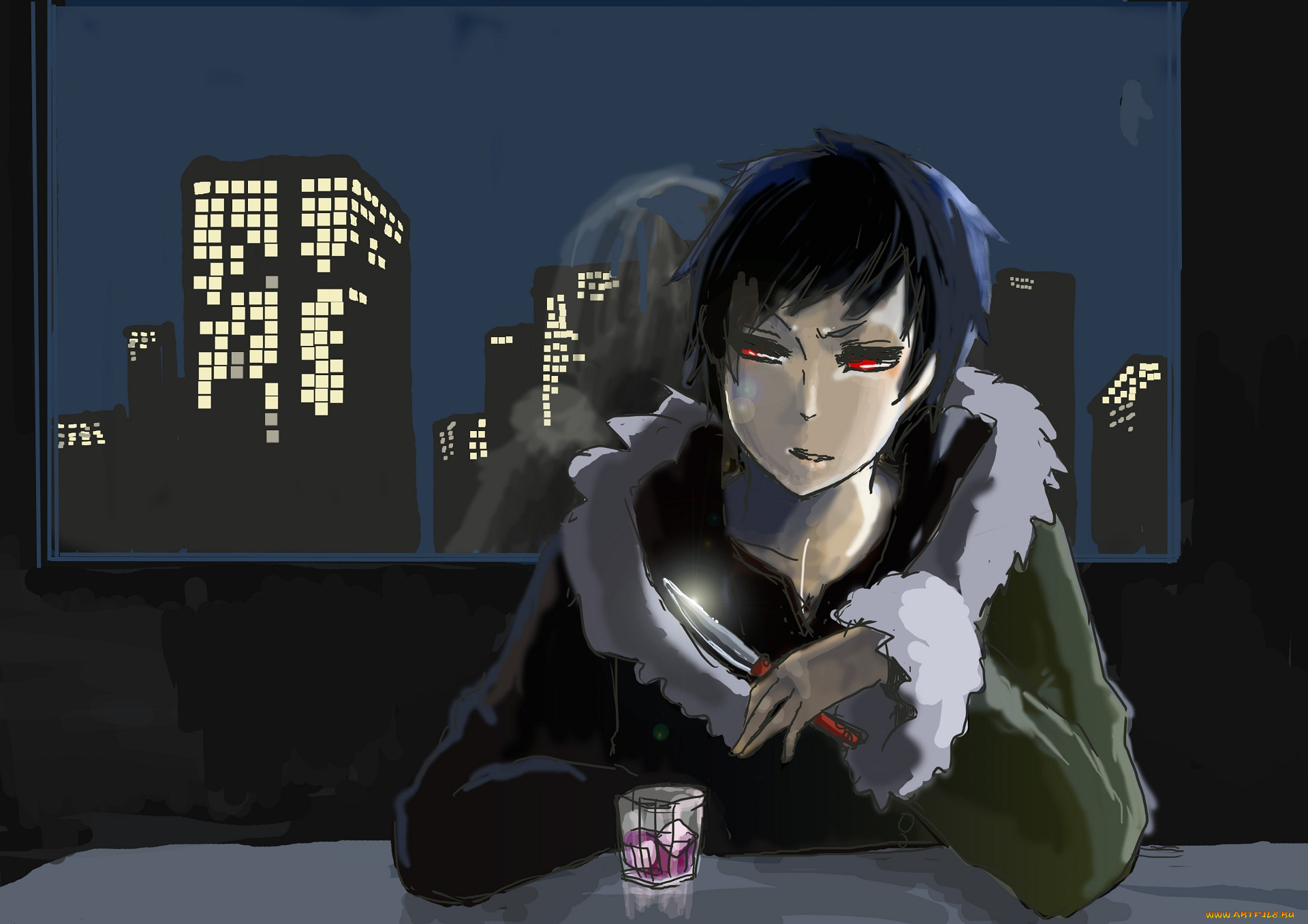 аниме, durarara, orihara, izaya, изая, орихара