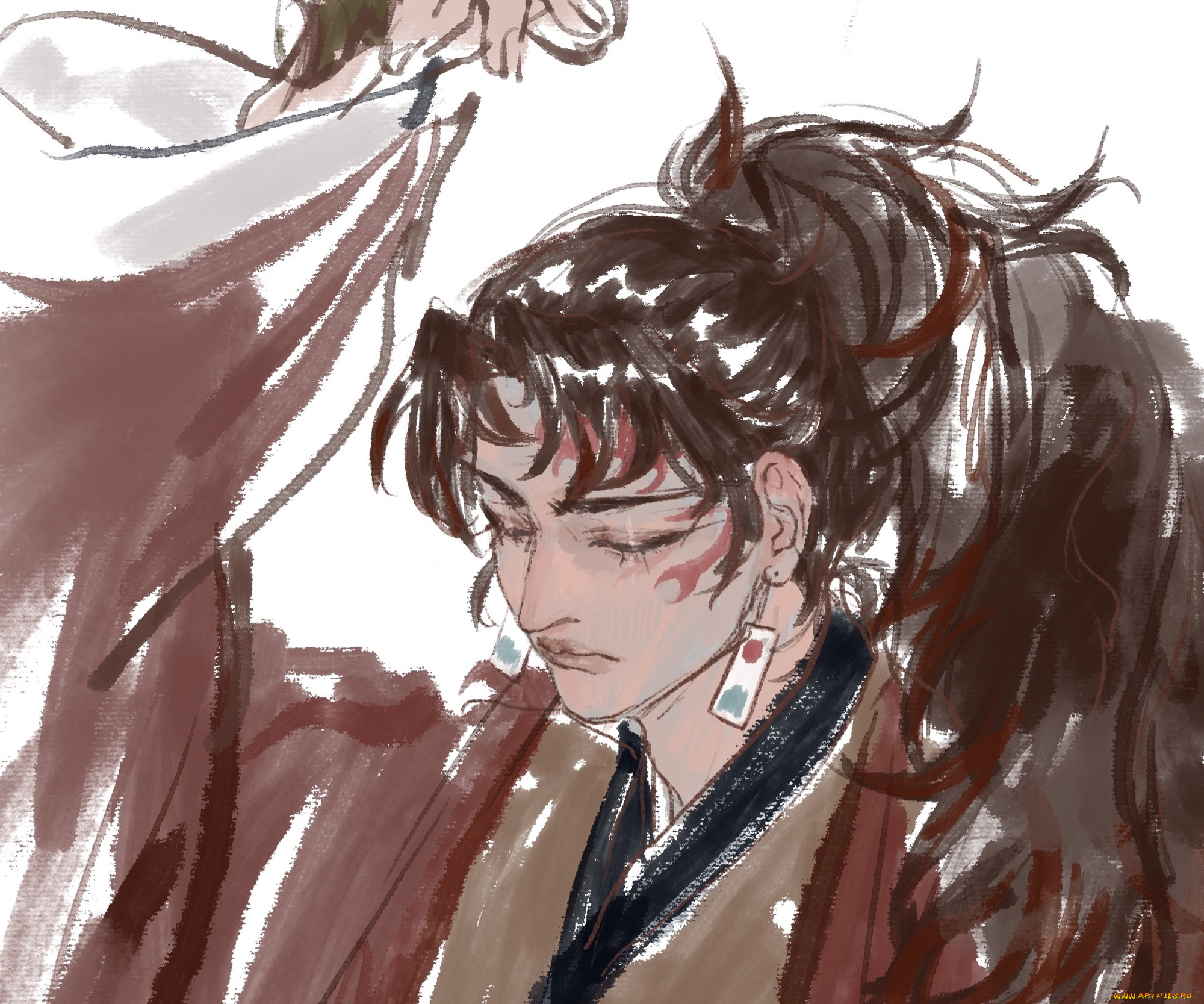 аниме, demon, slayer, , kimetsu, no, yaiba, клинок, рассекающий, демонов