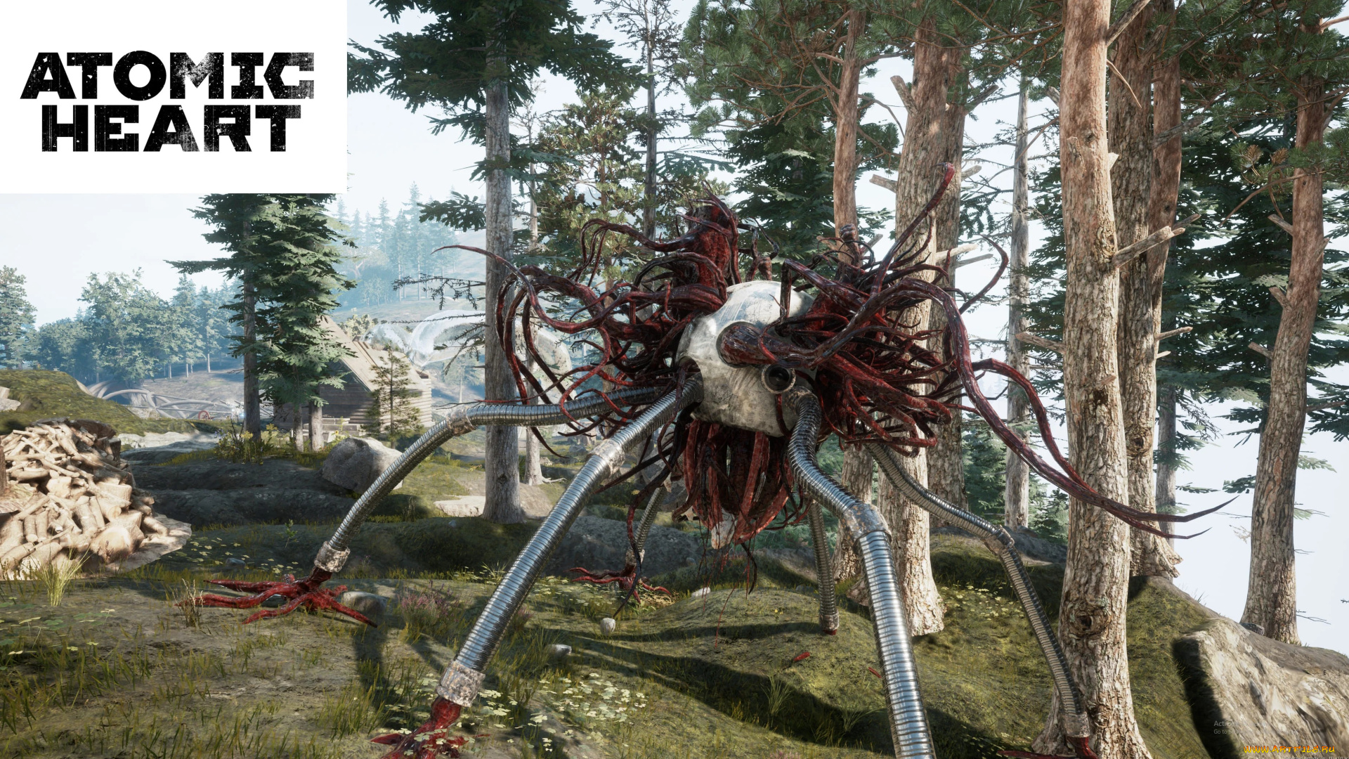 видео, игры, atomic, heart, atomic, heart