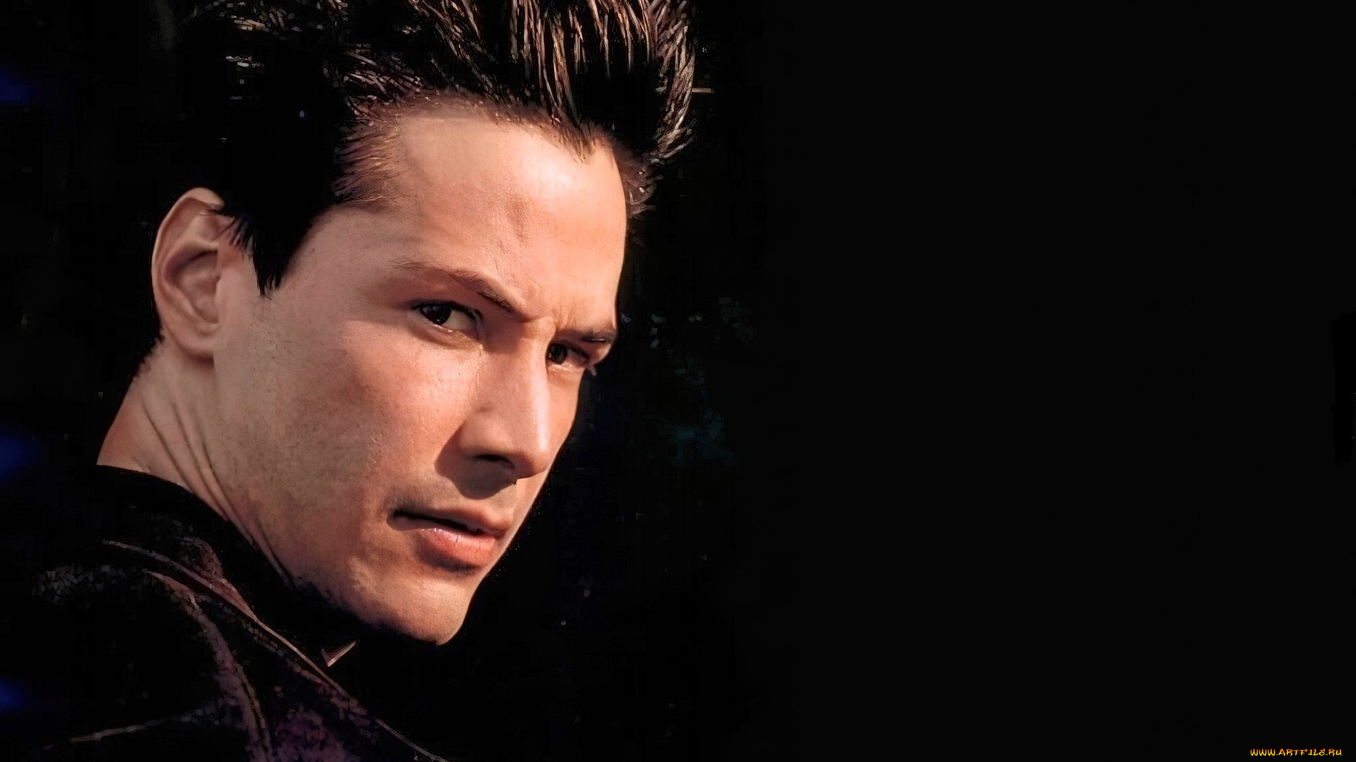 мужчины, keanu, reeves, актер, лицо